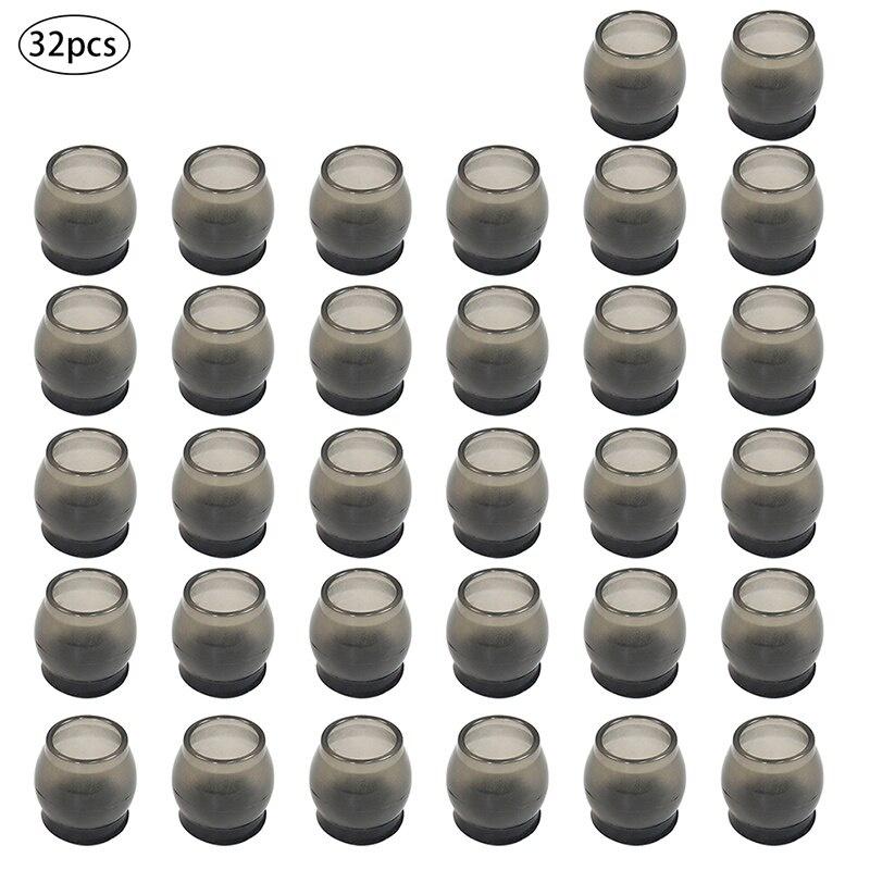 16/24/32pcs Furniture Tools Silicone Chair Leg Floor Protector Anti-Scratch Anti-Noise Chair Leg Cover