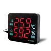 HATUSOKU ON04 LED Digital for Commercial and Home Easy To Manual Recording Function Thermo-Hygrometer Use, Read, Calibration, Max/Min