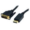Кабель-адаптер - StarTech - DP2DVI2MM6 - 1,8 м - Разрешение 1920 x 1200 - Золотой разъем