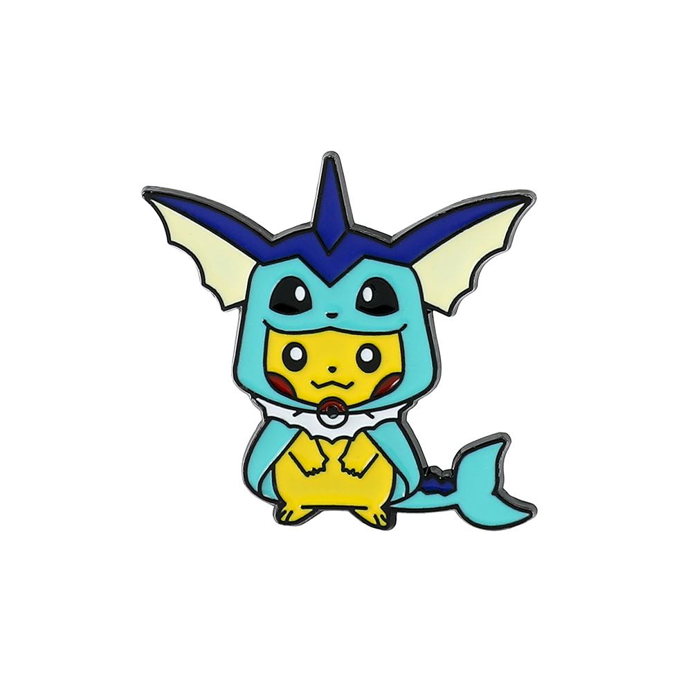 Anime Enamel Pin Kawaii Pikachus Badge Metal Brooch Cosplay Jewelry Backpack Clothing Lapel Pin Decoration Accessories