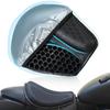 Bike Seat Cushion Gel Seat for Bike and Motorcycle Breathable 3D Honeycomb Design Bike Seat Cover with Waterproof & UV Sun Cover Shock-Absorbing
