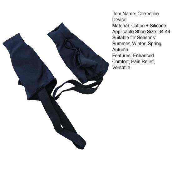1 пара корректоров косточек для женщин и мужчин, выпрямляющие подушечки для пальцев ног, шина для коррекции косточек, разделитель пальцев ног, удобное устройство для выравнивания стопы при вальгусной деформации
