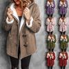 Women's Clothing, Medium To Long Styles, Windbreakers, Coats, Outerwear, Thermal Insulation, Tops