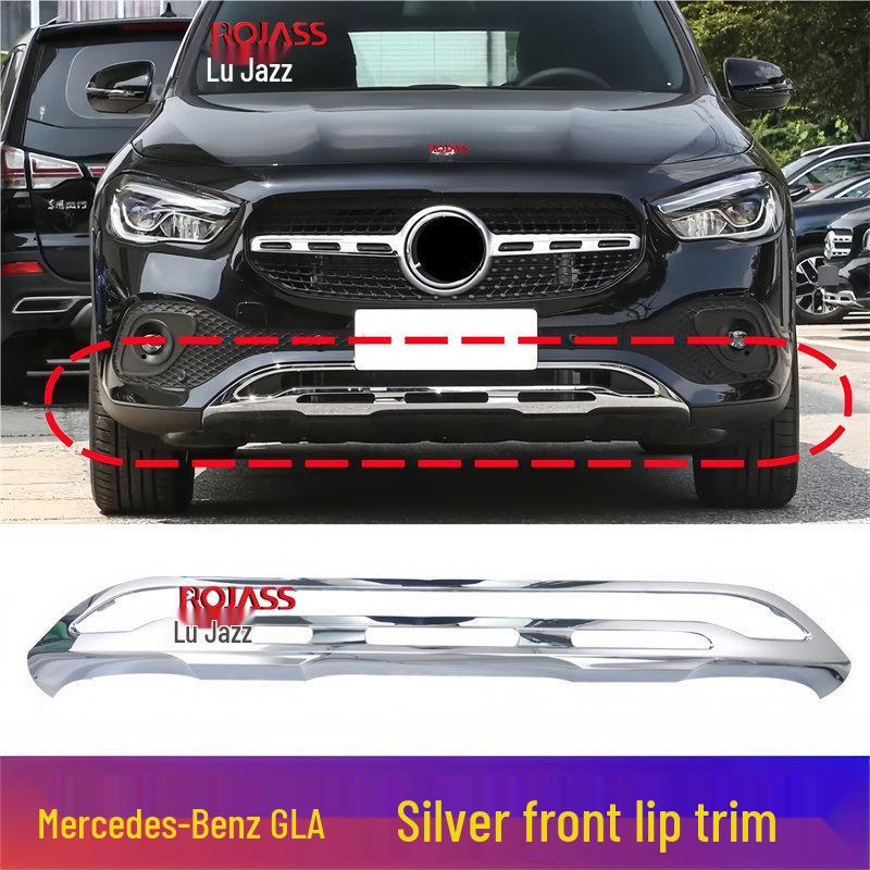 Mercedes GLA Rear Bumper Electroplated Silver Trim - Fits GLA180, GLA200, GLA220 (W247) Chrome Strip