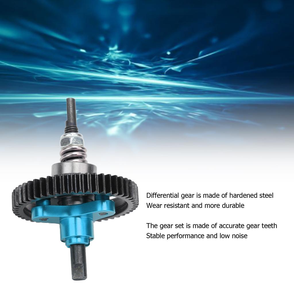 50T Hollow Out Metal Differential Gear Complete Slipper for Slash 2 Wheel Drive 1Celsius10 RC Car