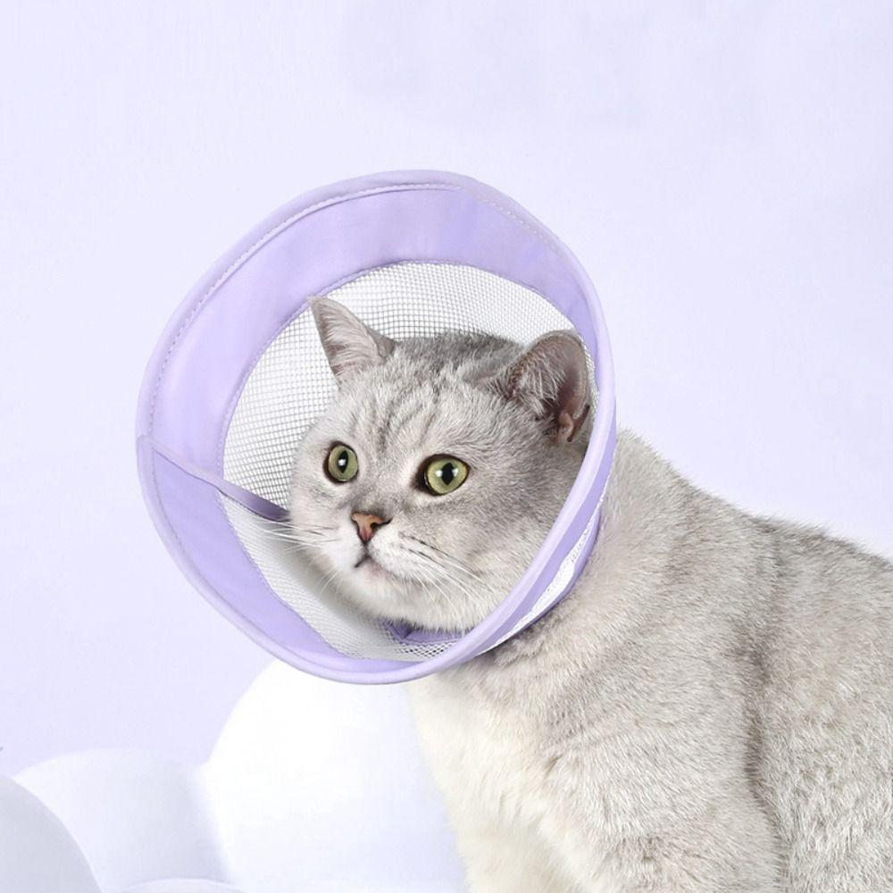 Cat Soft Collar Recovery To Stop Scratching Cat Paw Covers Pet Cone Soft After Surgery Cone Collar