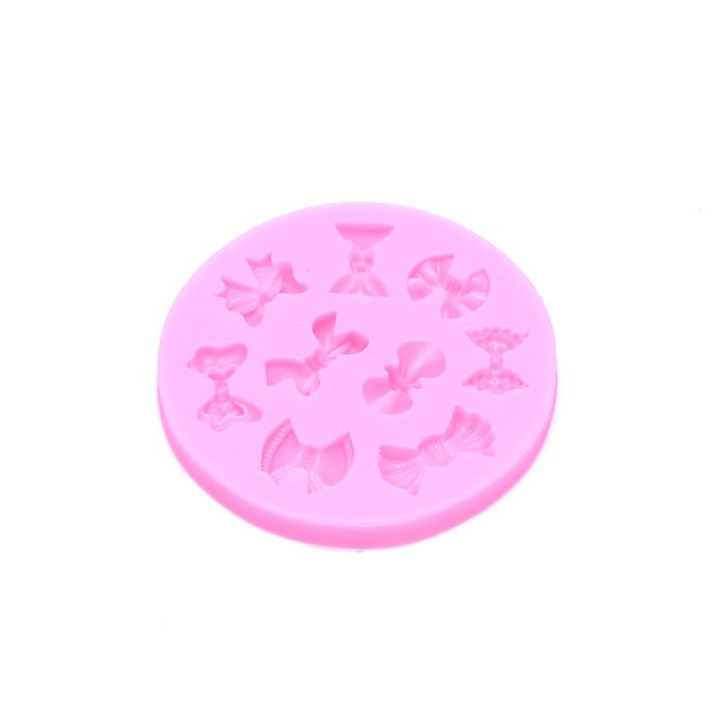 1 шт., галстук-бабочка, шоколадная глина, форма для конфет, помадка, инструмент для украшения торта с галстуком-бабочкой