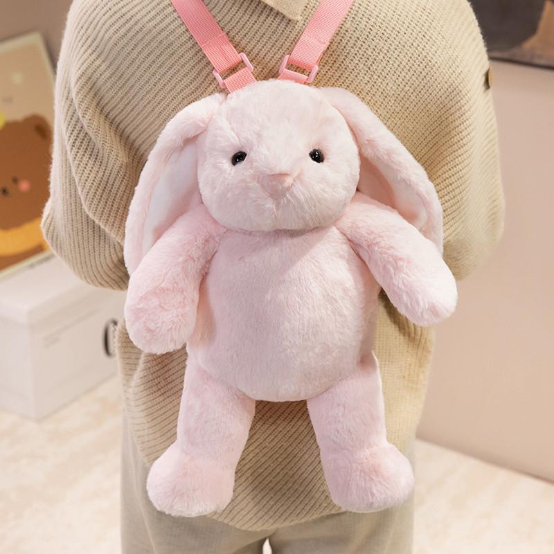 Nice 40Cm Lovely Plush Sloth Alpaca Lemur Elephant Backpack Toy Cute Animal Shoulders Bag Lions Rabbit Giraffe Nice Gift