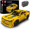 MOULD KING Challenger SRT Hellcat Super Car Block Set Pullable Car Block Set Adult and Children's Building Toys 8+