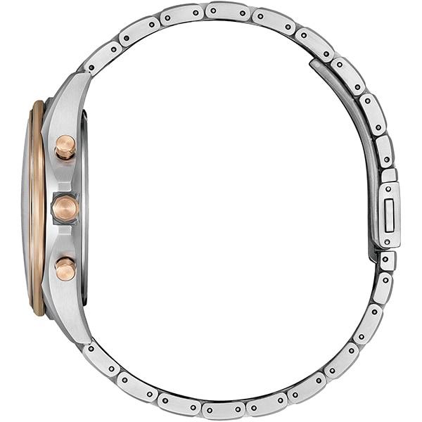 Citizen BY1026-65A ( Часы EXCEED Eco-Drive на солнечной батарее с радиоуправлением, прямой полет, фаза Луны, парная модель для мужчин)
