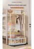 Mobile Clothes & Hat Rack, Dormitory & Bedroom Floor Stand, Small Hanging Rack with Bag Hook - 2026 New Style.