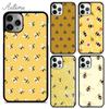 Чехол для телефона Bees для iPhone 11 12 13 14 Pro Max mini X XR XS SE 2020 5 6S 7 8 Plus Samsung Galaxy S21 S22 Cover shell
