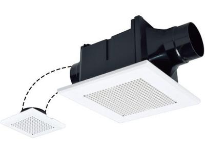 Mitsubishi Electric Потолочный встраиваемый вентилятор с низким уровнем шума для 2 комнат (МИЦУБИСИ ЭЛЕКТРИК) вентилятор, VD-10ZFC14