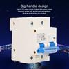 Circuit Breaker 2P D 47  125 100A DIN Rail  ature Circuit Breaker for Solar PV System 1000V
