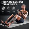 2/3/4-Tube Pedal Puller Resistance Band with Handle Multifunction Elastic Yoga Sit-up Pull Rope Men Women Pedal Tensioner Exerciser Workout Equipment