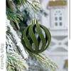 48PCS Plastic Flocked Christmas Ball 7 Colors Suspensable Christmas Tree Balls 4/6/8cm Xmas Baubles Home