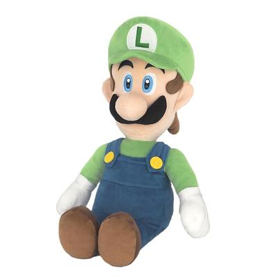 Sanei Boeki Super Mario КОЛЛЕКЦИЯ ВСЕХ ЗВЕЗД Луиджи (M) Ш16 x Г14,5 x В37 см Плюшевая игрушка AC18