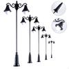 5 Pcs Miniature Street Lights Mode for Dollhouse, Model Railway Train Lamp Post, Micro Landscape