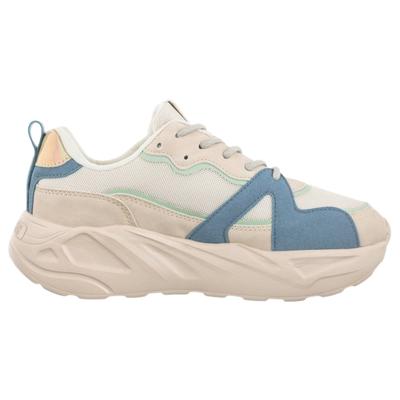 Женские спортивные туфли BIG STAR JJ274600 - бежевые р. 37