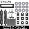 Dreame L10s Ultra Gen2 / L10s Pro Ultra Heat Пылесос Запасные Аксессуары Основная Боковая Щетка HEPA Фильтр Швабра Мешок для Пыли