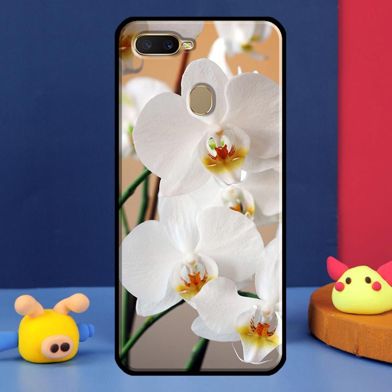 Цветной чехол с цветами орхидеи для Oppo A91 A5 A9 A16 A76 A96 A58 A78 A98 A52 A72 A74 A94 A54 S A57 A77 A15 A17