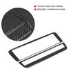 Carbon Fiber CD Air Conditioning Control Panel Cover Trim for Mercedes Benz a B GLA CLA(Pure)