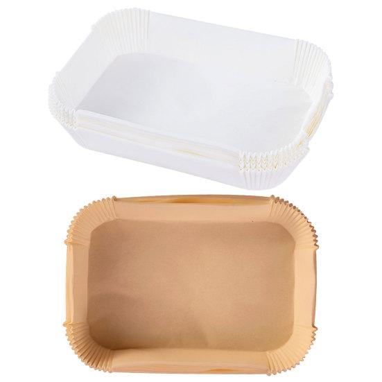 Полезная высокотемпературная маслостойкая одноразовая бумага для выпечки в фритюрницах для кондитерской Бумага для выпечки