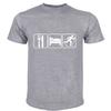 Summer Mens Eat Sleep Ski Tshirt Skiing Downhill -Country Xc T-Shirt Men Unisex T-shirt Teenagers Cool Tops Euro Size
