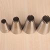 4Pcs Large Icing Piping Nozzles Cake Baking Cookie Cupcake Piping Nozzle Decor