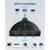 Commutateur HDMI - GENERIC - GANA 4K - 3 Ports - Plug and Play - Résolution 1080P