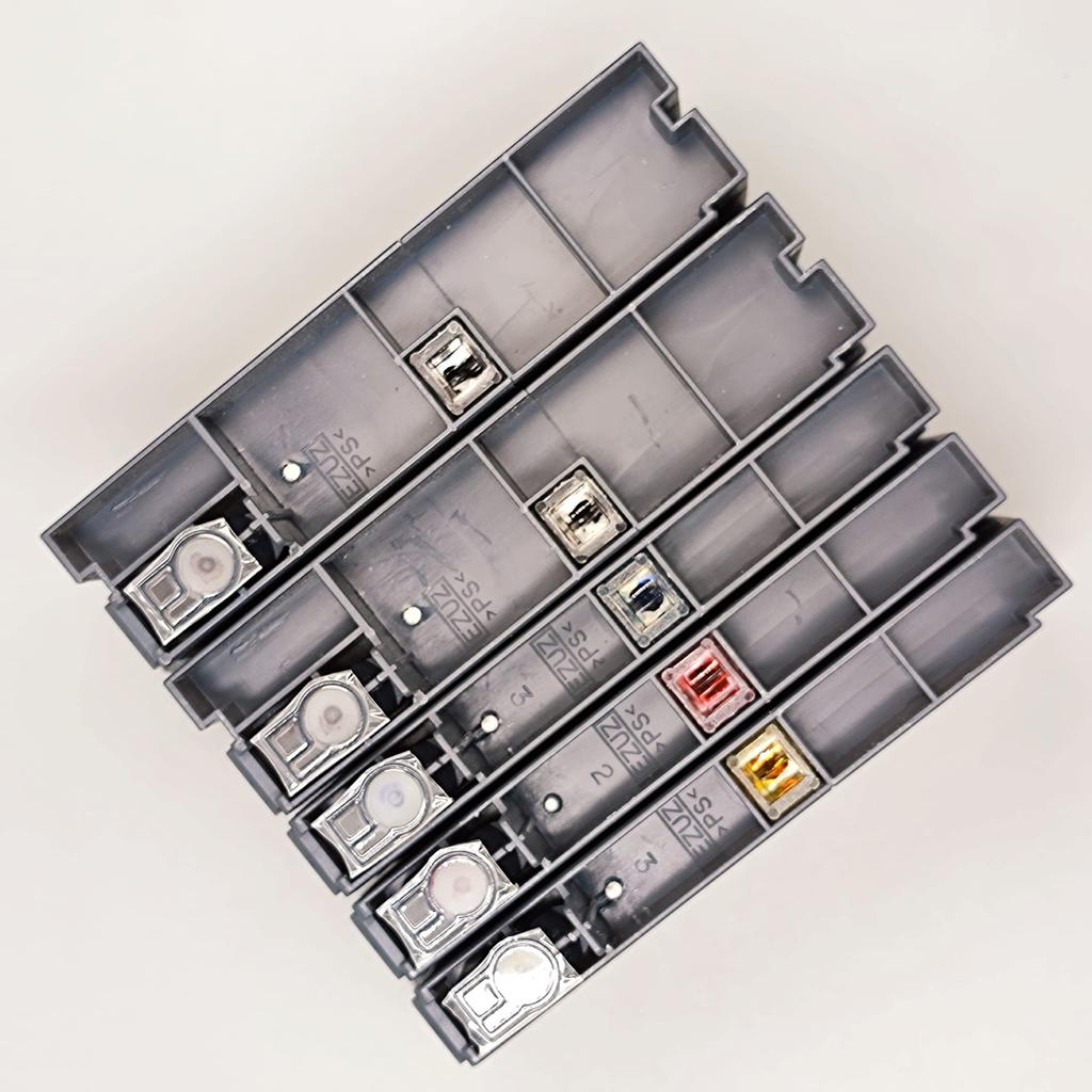 Set of 5 In 4 Colors Compatible Ink for EPSON Large Capacity Ink Cartridge Compatible Equipped with IC Chip IB07KB IB07MB IB07YB IB07CB