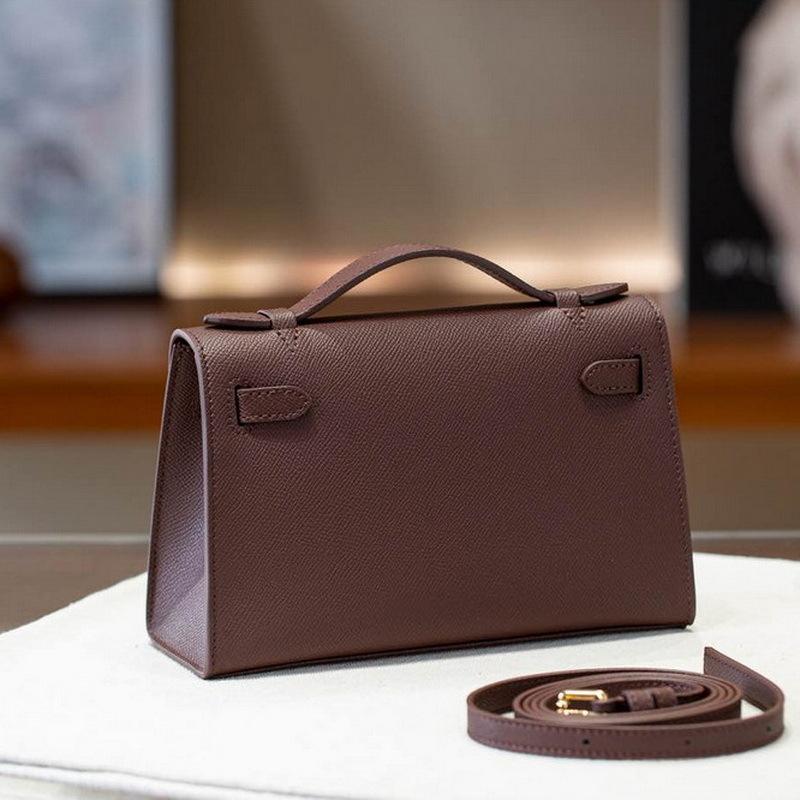 Сумка Женская 2026 Новая Узор Пальмы Коровья Кожа 22см Мини Поколение Kai-Li Модная Портативная Натуральная Кожа Женская Сумка