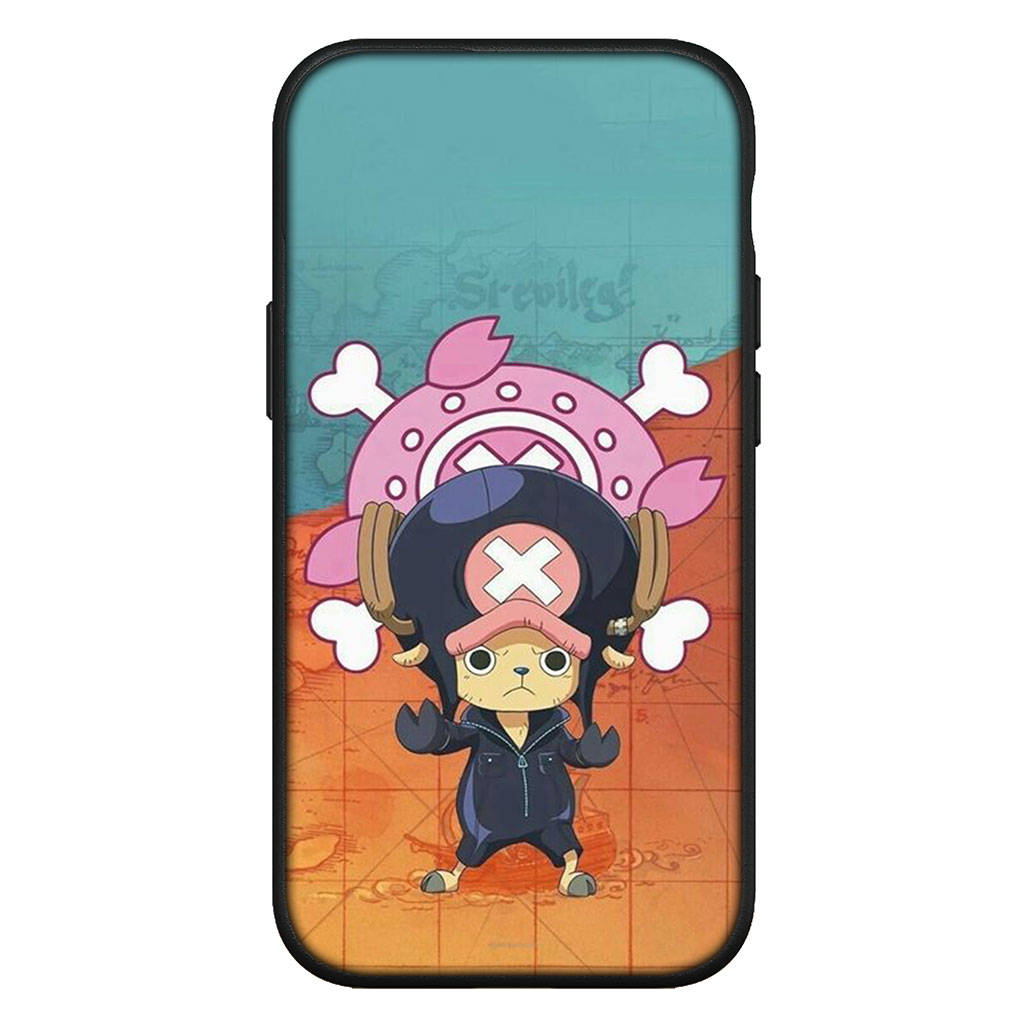 Cover for iPhone 16 15 Xiaomi Redmi Note 14 13 12 11 Pro Max X 16e Samsung Galaxy S25 S24 S23 Moto OPPO Huawei Tony Chopper Luffy One Piece Phone Case