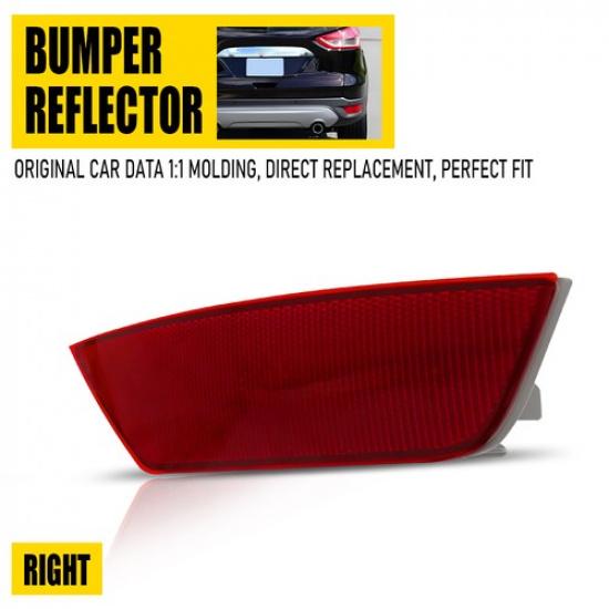 Задний левый отражатель правый красный 2013- бампер для Escape Ford SE S Titanium SEL