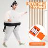 Sumo Wrestler Cosplay Pro Wrestling Set Sumo Costume Kigurumi Inflatable Waterproof Material Funny Costume Events Cultural Festivals Parties Adults