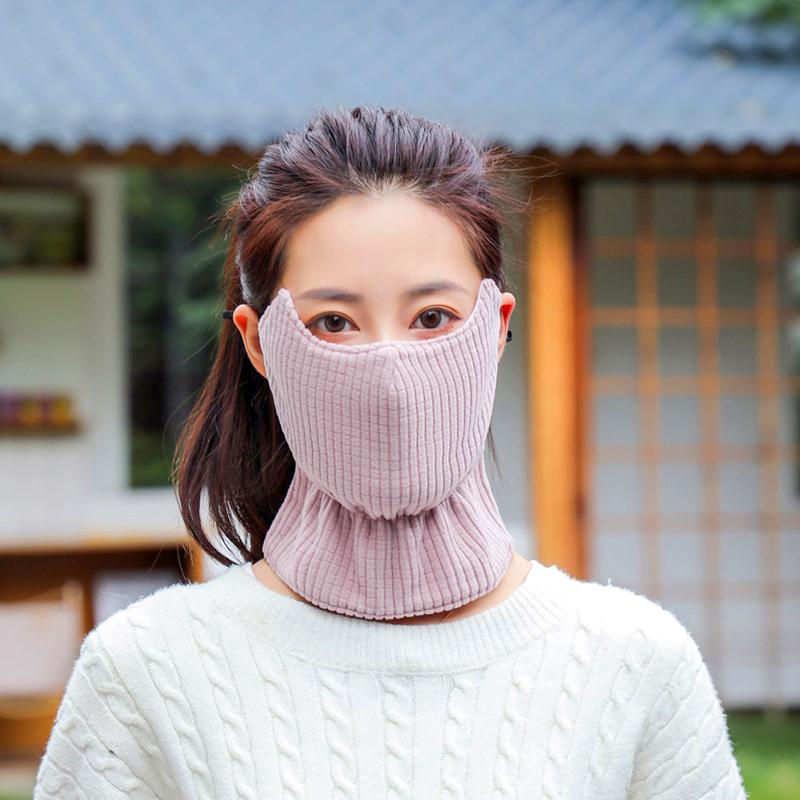 1 шт. модная маска для лица, шеи, защитная маска от холода, зимняя теплая мягкая дышащая наружная ветрозащитная
