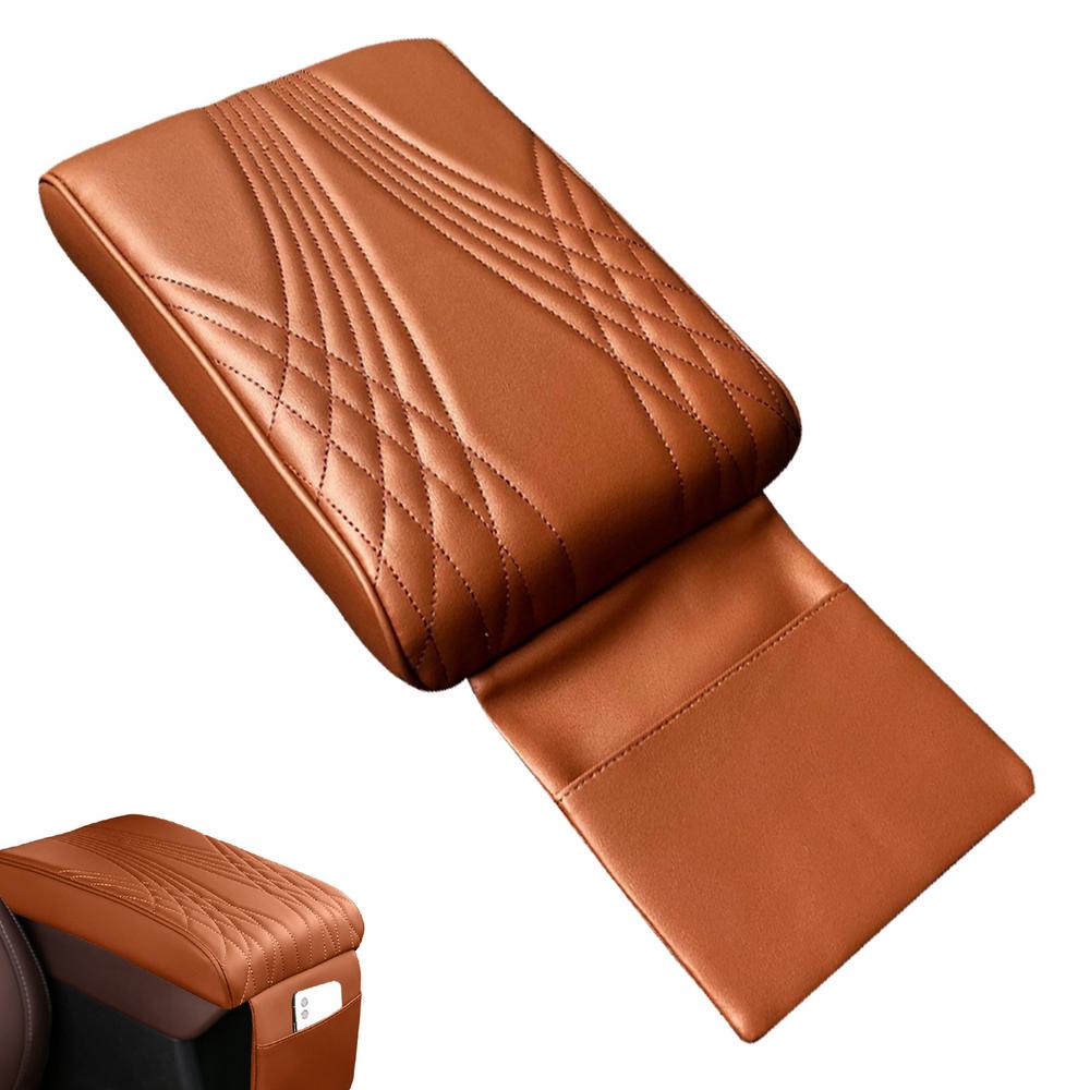 Чехол на подлокотник автомобиля Подушка для увеличения высоты с карманом Чехол-подушка на подлокотник автомобиля Подушка для увеличения высоты бокса центральной консоли Для товаров для интерьера автомобиля