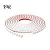 Wall Corner Protector Strip Flexible Molding Trim, Easy Peel And Stick Self-Adhesive Decorative Molding, 3D Mirror Border Beaded Design Soft
