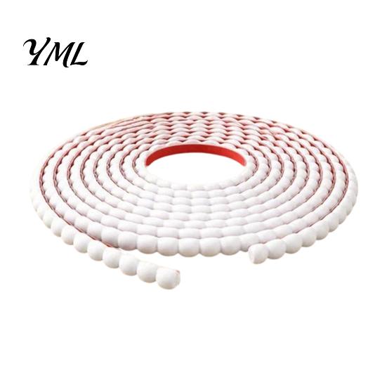 Wall Corner Protector Strip Flexible Molding Trim, Easy Peel And Stick Self-Adhesive Decorative Molding, 3D Mirror Border Beaded Design Soft