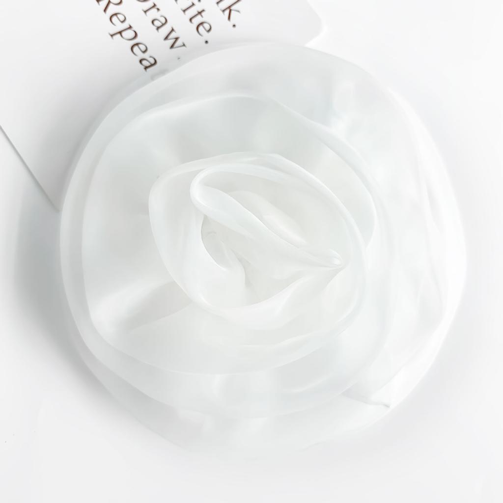 Цветная органза, трехмерная цветочная корсажная декоративная тканевая наклейка, ручная работа, аксессуары для ювелирных изделий, имитация цветка, аксессуары для одежды