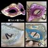 Set of 2 Sexy Venetian Masks for Masquerade Dance and Eye Masks Pink Women, Balls, Costumes, (Rose & Purple)