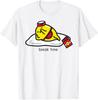Футболка Gudetama Ленивое Яйцо Сервер в Закусочной Время Перекуса