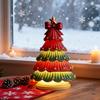 Christmas Tree Night Light Colorful Light-up Christmas Tree Xmas Table Centerpiece for Bedroom Living Room