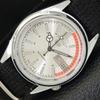 VINTAGE REFURBISHED SEIKO 5 AUTOMATIC 6309A JAPAN MENS SILVER WATCH A441117-4 Sk-a441117