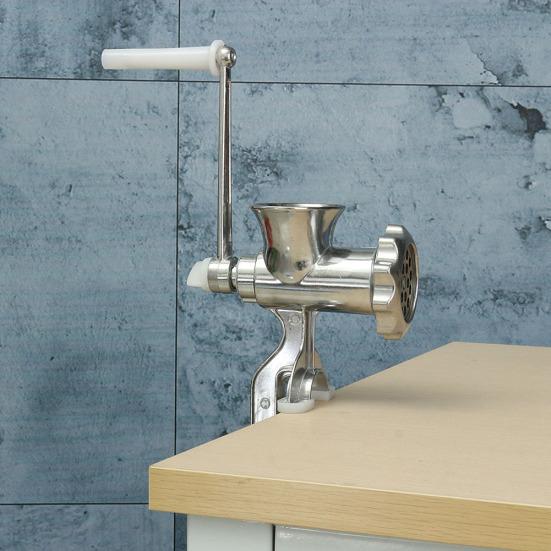 Kitchen Multifunction Meat Mincer Handheld Hand Crank Grinder Sausage Noodles