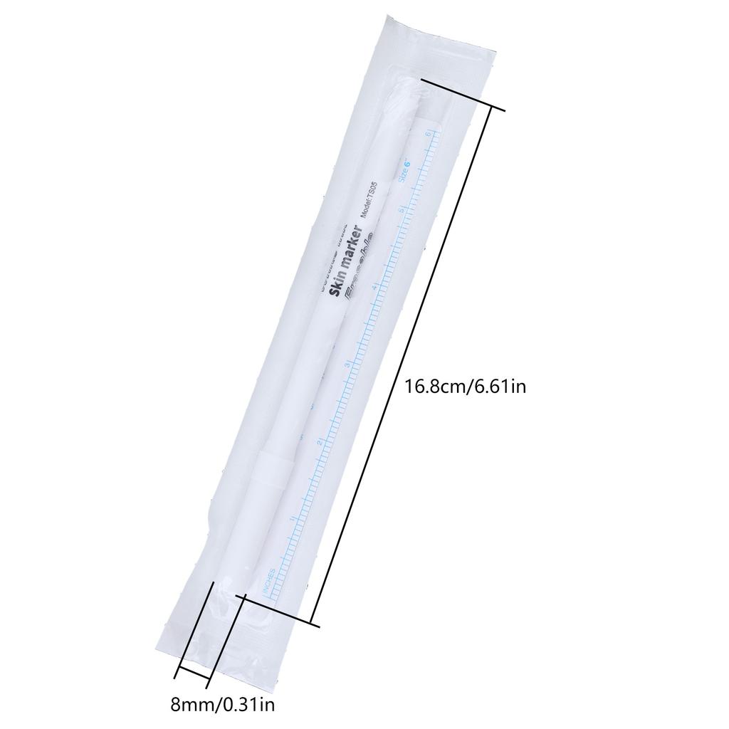 10x маркер для кожи водонепроницаемый маркер для позиционирования белый хирургический маркер для кожи ручка для макияжа бровей инструменты для маркировки положения макияжа
