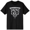 Rammstein inketten Хлопковая футболка 100% Мужские футболки Топ