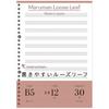 Maruman B5 Loose Leaf Music Ruler 12 Tiers L1210
