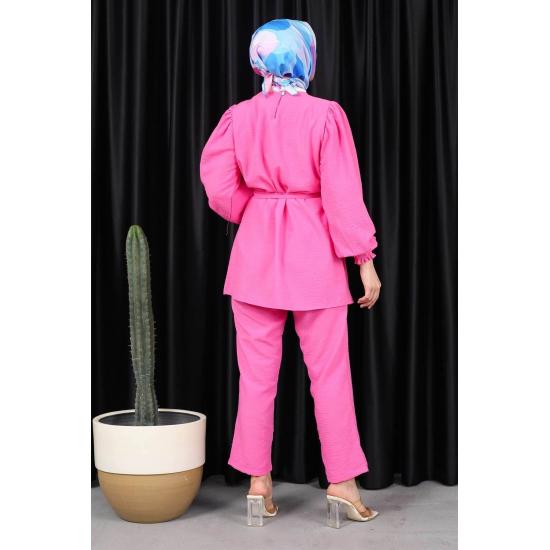 Женский комплект брюк-туник Gipeli с рукавами разных цветов