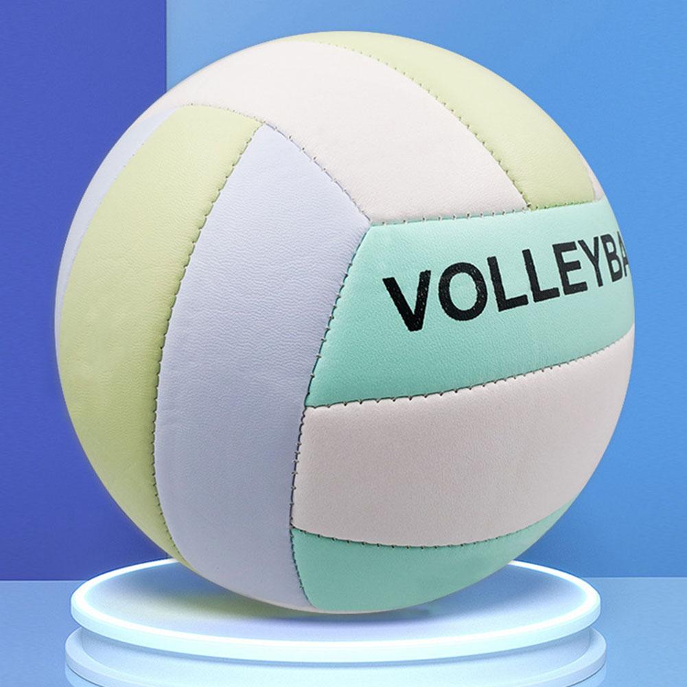 Official Size 5 Volleyball, Soft Indoor Outdoor Volleyball For Game Gym Training Beach Play, Volleyballs For Beginner, Teenager